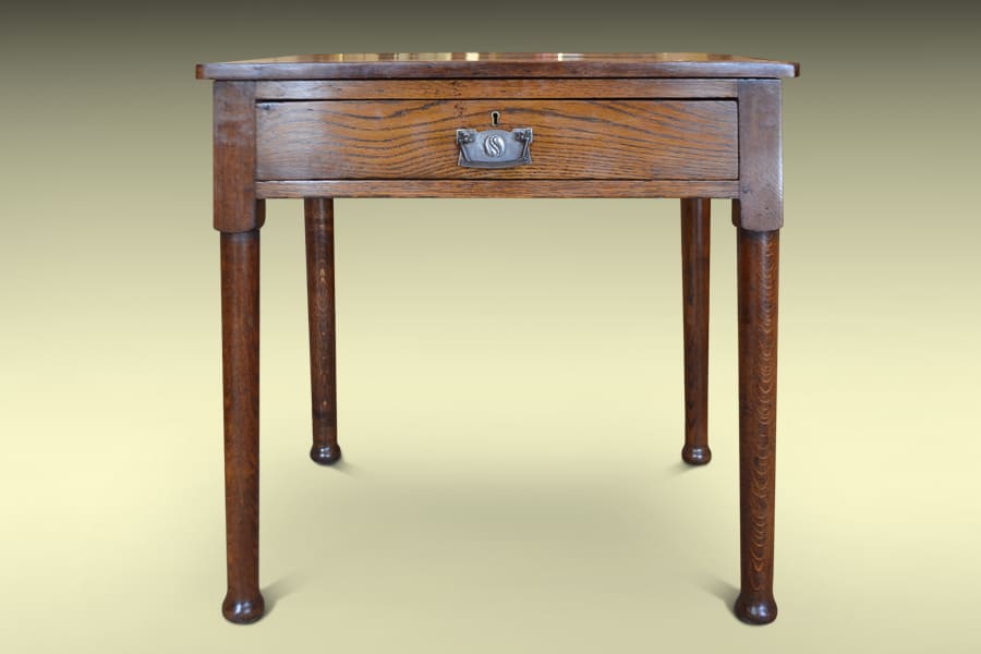 Original Arts & Crafts Hall Table thedesigngallery