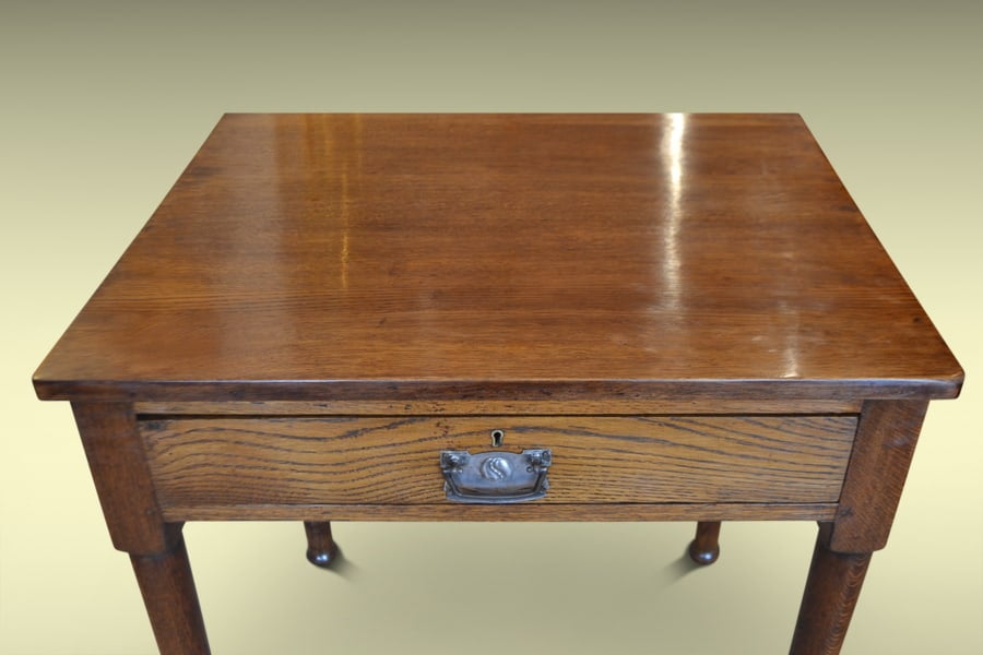 Original Arts & Crafts Hall Table thedesigngallery