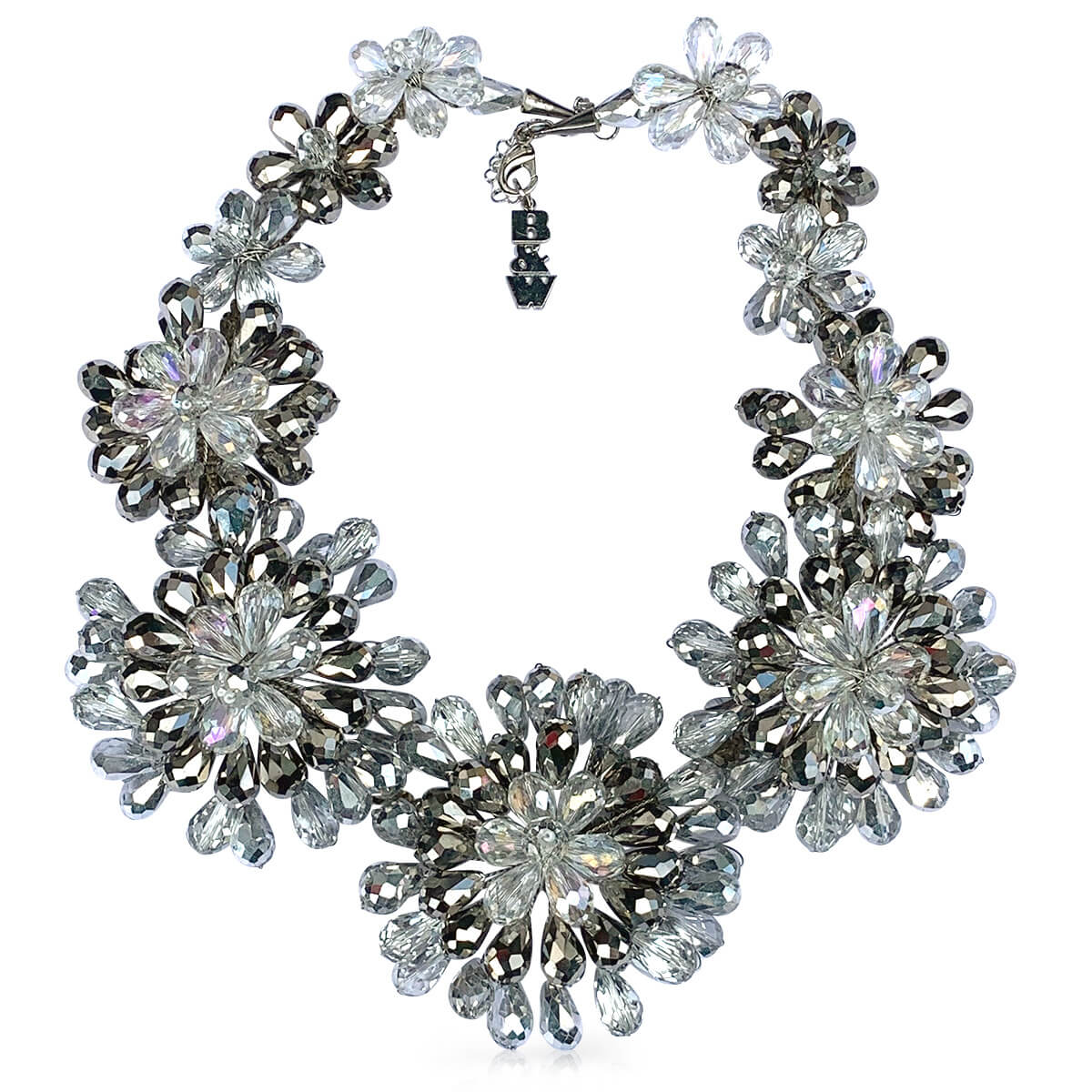 Butler and Wilson large crystal necklace