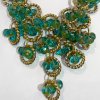 Rare Vintage 1970s necklace crystals Yve Speight from The Design Gallery Edenbridge Kent