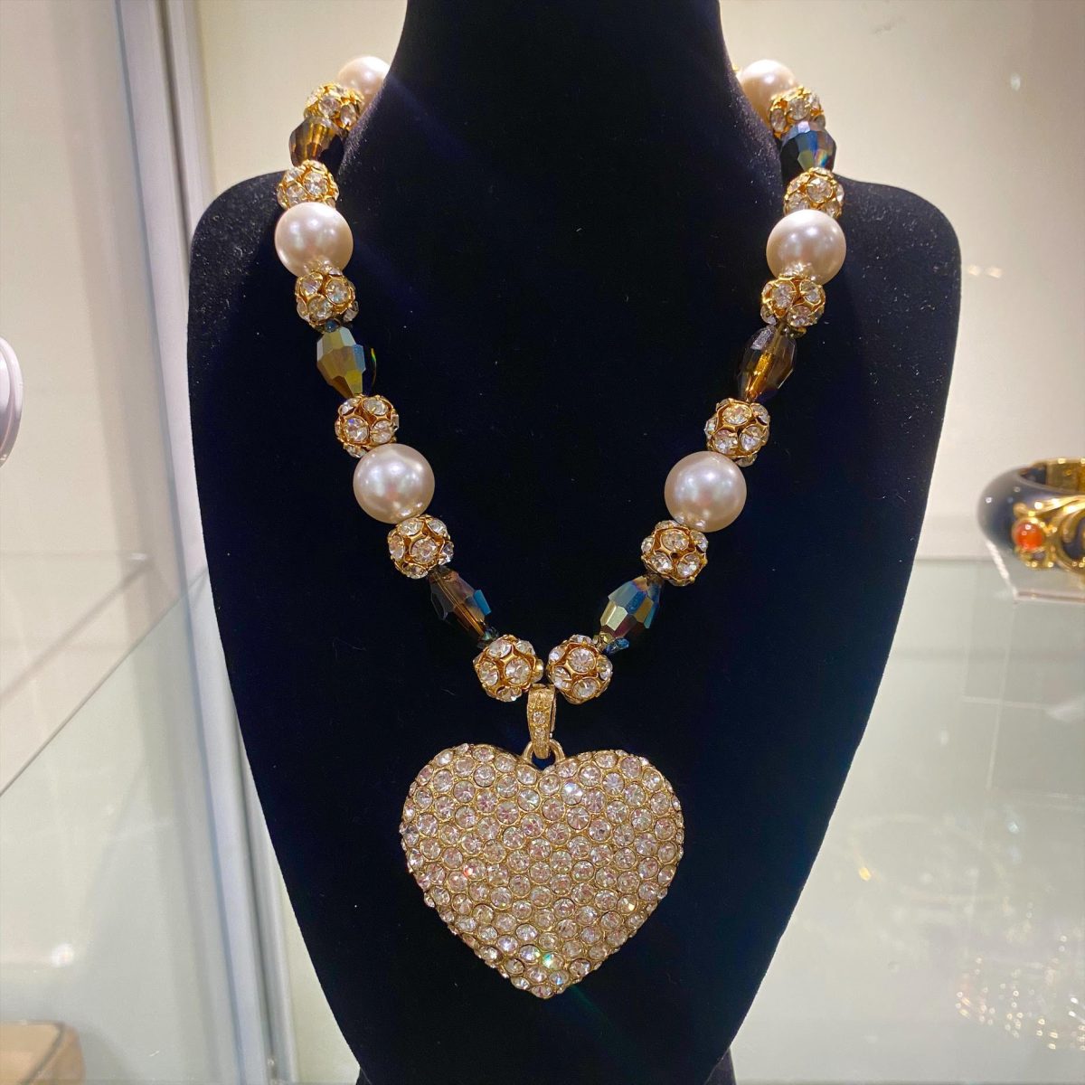 Heart Necklace from the collection of a couture fashion designer