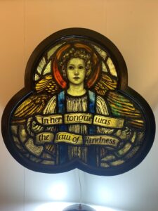 Angel Stained Glass Arts and Crafts Movement William Morris Burne Jones